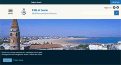 Desktop Screenshot of comune.caorle.ve.it